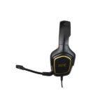 KONIX - UFC 2.0 Fejhallgató Vezetékes Gaming Stereo Mikrofon, Fekete-Sárga - Image 2