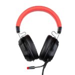 KONIX - UFC 7.1 Fejhallgató Vezetékes Gaming Stereo Mikrofon, Fekete-Piros - Image 2