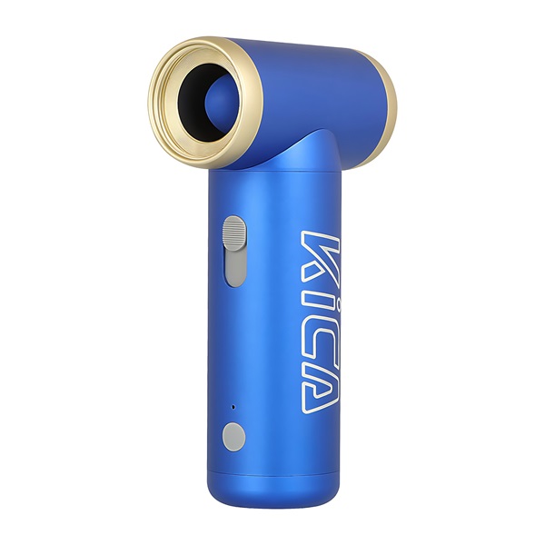 KICA JetFan2 vez. nélküli univerzális légfúvóka, USB, LED kijelző, 101000 ford./perc, 72 km / óra,  4,5 óra, kék - Image 1