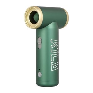 KICA JetFan2 vez. nélküli univerzális légfúvóka, USB, LED kijelző, 101000 ford./perc, 72 km / óra, 4,5 óra, zöld
