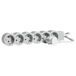 LEGRAND Elosztósor Standard 6x2P+F, 5 m vezetékkel, fehér-szürke - Image 3