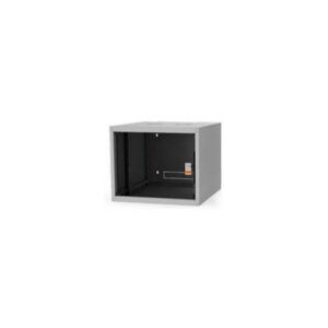 LEGRAND fali rack szekrény, 19`` 12U SZÉL: 600 MÉLY: 450 MAG: 626 szürke egyrészes, üvegajtós készre szerelt MAX: 65 kg