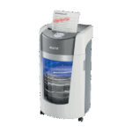 LEITZ IQ OptiMax Office P5 iratmegsemmisítő, 35L, fehér