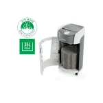 LEITZ IQ OptiMax Office P5 iratmegsemmisítő, 35L, fehér - Image 2