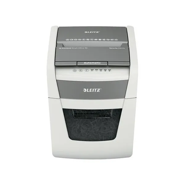 Leitz IQ AutoFeed SmallOffice 50 P4 Pro autotomata iratmegsemmisítő - Image 1