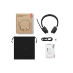 Lenovo WL ANC headset 6550 with USB-A - Black - Image 3
