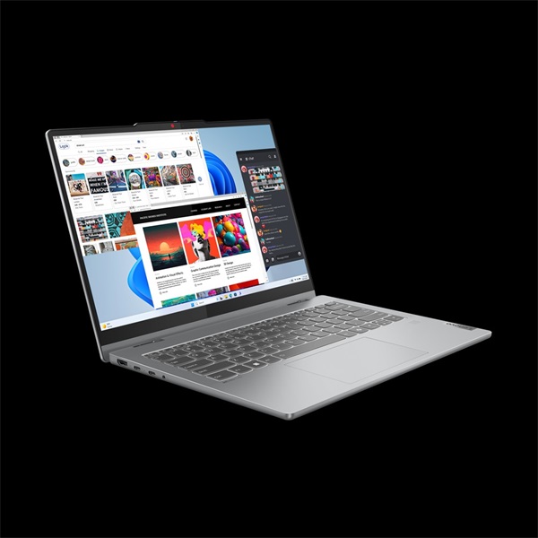LENOVO IdeaPad 5 2-in-1 14AKP10, 14.0" WUXGA Touch, AMD Ryzen AI 5 340, 16GB, 512GB SSD, NoOS, Luna Grey - Image 4