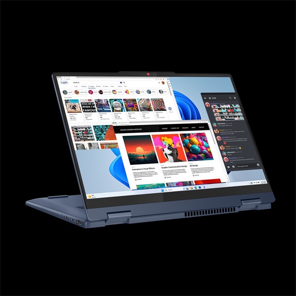 LENOVO IdeaPad 5 2-in-1 14IAL10, 14.0" WUXGA Touch, Intel Core U7 255H, 24GB, 1TB SSD, NoOS, Cosmic Blue, PEN - Image 1