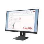 LENOVO Monitor - ThinkVision E24-40; 23,8" FHD 1920x1080 IPS, 16:9, 4ms, 100Hz, 1300:1, 250cd/m2, HDMI, DP, VGA, Pivot - Image 3