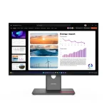 Lenovo 23,8" ThinkVision P24Q-40 monitor - Raven Black - PIVOT