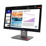 LENOVO Monitor - ThinkVision P24q-40; 23,8" QHD 2560x1440 IPS 120Hz, 16:9, 1500:1, 300cd/m2, 4ms, HDMI, DP, USB A-B-C - Image 3