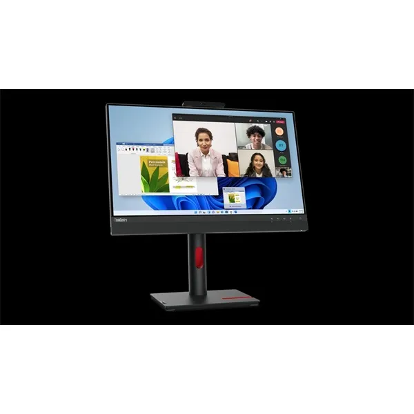 LENOVO Monitor - ThinkCentre Tiny-In-One 24 Gen 5 Touch; 23.8" FHD IPS, 16:9, 1000:1, 250cd/m2, 4ms, VESA, Cam, HDMI,DP - Image 2