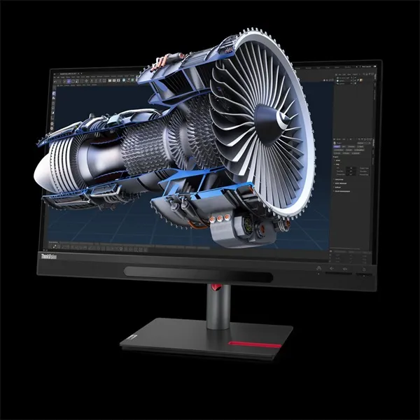 LENOVO Monitor - ThinkVision P27 3D; 27" UHD 3840x2160 IPS, 16:9, 1200:1, 310cd/m2, 4ms, VESA, HDMI, DP, USB Type-C - Image 3