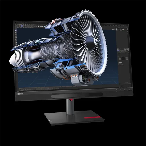 LENOVO Monitor - ThinkVision P27 3D; 27" UHD 3840x2160 IPS, 16:9, 1200:1, 310cd/m2, 4ms, VESA, HDMI, DP, USB Type-C - Image 2