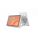 LENOVO Tab Plus G2 (TB355FU), 12,1", MediaTek Dimensity 7400 OC,  8GB, 128GB, Android, Chelestial White, Clear case, WOA