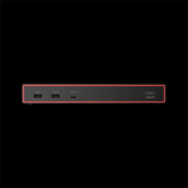 LENOVO_ThinkPad_Dock-_USB4_Smart_Dock_5500_with_135W_Adapter-i1701617.webp Lenovo TP USB4 Smart Dock 5500 - 135W - Eclipse Black - Image 1