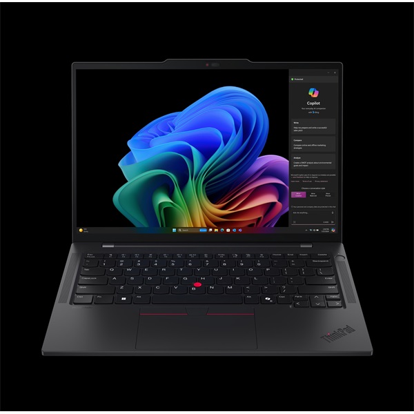 LENOVO_ThinkPad_T14s_G6_140_WUXGA_Touch_Snapdragon_X_Elite_X1E-78-100_34GHz_32GB_1TB_SSD_Win11_Pro-i1527784.jpg Lenovo Thinkpad T14s G6 - Windows® 11 Professional - Black - Touch - Image 1