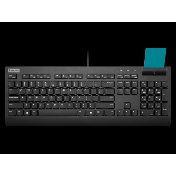 LENOVO Vezetékes Billentyűzet - Smartcard Wired keyboard II - Magyar