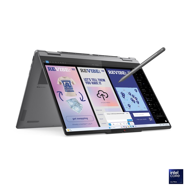 LENOVO_Yoga_7_2-in-1_14ILL10_140_WUXGA_Touch_Intel_Core_Ultra_5_226V_16GB_512GB_SSD_NoOS_Luna_Grey_PEN-i1666137.jpg LENOVO Yoga 7 2-in-1 14ILL10, 14.0" WUXGA Touch, Intel Core Ultra 5 226V, 16GB, 512GB SSD, NoOS, Luna Grey, PEN - Image 1