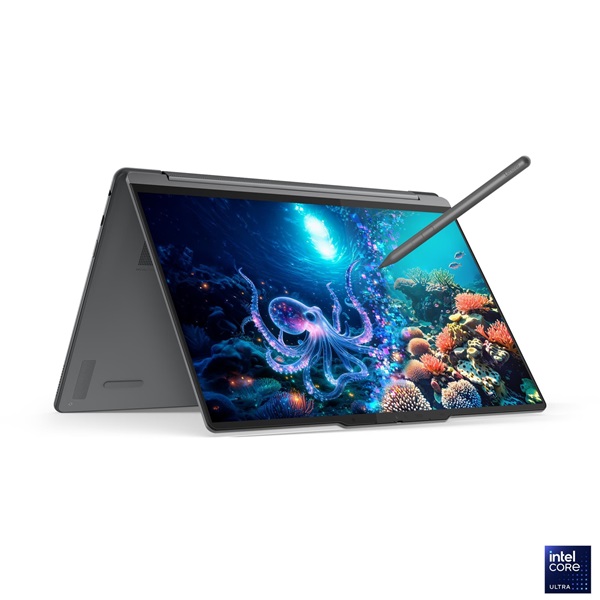 LENOVO Yoga 9 2-in-1 14ILL10, 14.0" 2.8K Touch, Intel Core Ultra 7 258V, 32GB, 1TB SSD, Win11 Pro, Luna Grey, PEN - Image 1