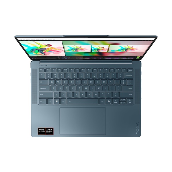 LENOVO Yoga Pro 7 14AKP10 14.5" 2.9K , AMD Ryzen AI 7 350, 32GB, 1TB SSD, NoOS, Tidal Teal - Image 7