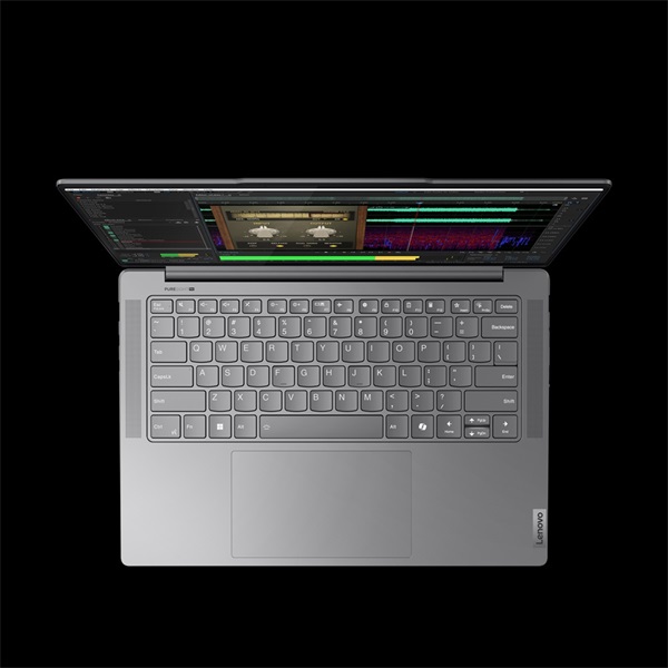 LENOVO Yoga Pro 7 14IMH9, 14.5" 3K Touch, Intel Core Ultra 5 125H, 32GB, 1TB SSD, NoOS, Luna Grey - Image 7