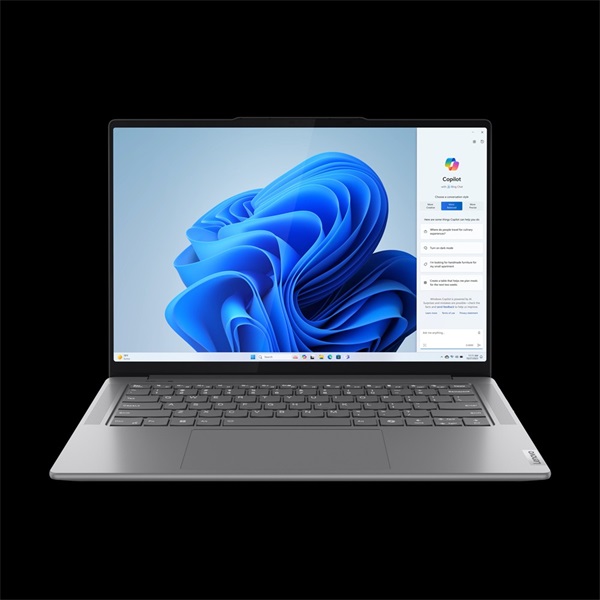 LENOVO Yoga Pro 7 14IMH9, 14.5" 3K Touch, Intel Core Ultra 7 155H, 32GB, 1TB SSD, NoOS, Luna Grey - Image 1