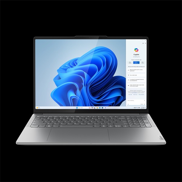 LENOVO Yoga Pro 9 16IAH10, 16.0" 2.8K, Intel Ultra 7 255H, 32GB, 1TB SSD, nV RTX5050 8GB, Win11 Home, Luna Grey - Image 1