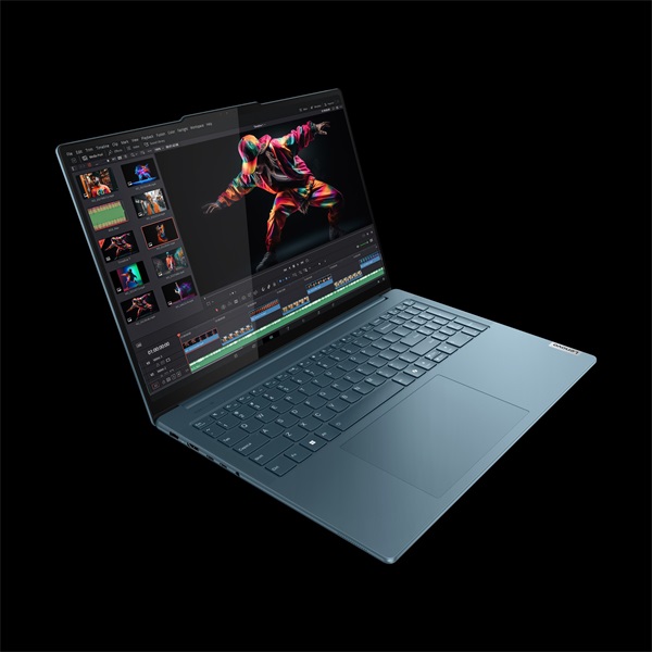 LENOVO Yoga Pro 9 16IAH10, 16.0" 2.8K, Intel Ultra 7 255H, 64GB, 2TB SSD, nV RTX5070 8GB, Win11 Home, Tidal Teal - Image 2