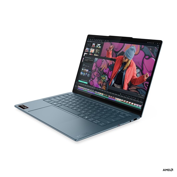 LENOVO Yoga Slim 7 14AKP10, 14" WUXGA, AMD Ryzen AI 7 350, 32GB, 1TB SSD, Win11 Home, Tidal Teal - Image 2