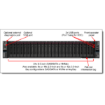 LENOVO rack szerver - SR650 V3 (2.5"), 1x 12C 4510 2.4GHz, 1x32GB, NoHDD, 9350-8i, XCC2:P, 1x1100W. - Image 2