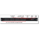 LENOVO rack szerver - SR630 (8x2.5"), 2x 8C S4208 2.1GHz, 2x32GB, NoHDD, 9350-8i, XCC:E, 2x750W. - Image 2