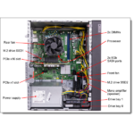 LENOVO torony szerver - ST45 V3 (3.5"), 12C AMD EPYC 4464P 3.7GHz, 1x32GB, 2x960GB RI SSD, Software RAID, 500W. - Image 4