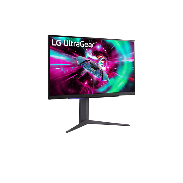LG Monitor 27" Gamer - 27GR93U-B (IPS; 16:9; 3840x2160; 144Hz; 1ms; 400cd; HDMIx2; DP; USB; G-Sync; HDR, Pivot) - Image 10