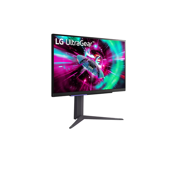 LG Monitor 27" Gamer - 27GR93U-B (IPS; 16:9; 3840x2160; 144Hz; 1ms; 400cd; HDMIx2; DP; USB; G-Sync; HDR, Pivot) - Image 11
