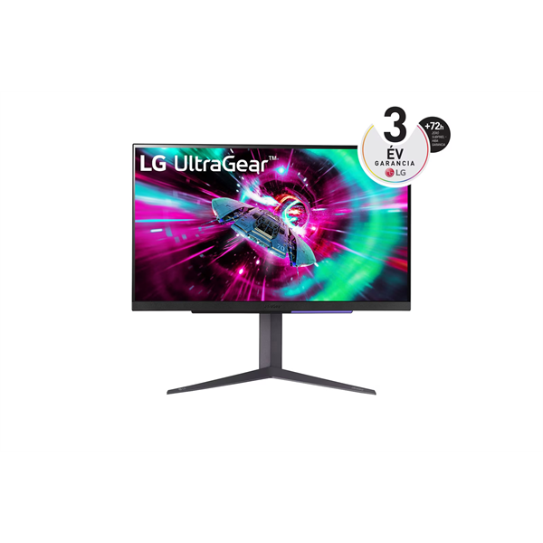 LG Gaming 144Hz IPS monitor 31.5" 32GR93U, 3840x2160, 16:9, 400cd/m2, 1ms, 2xHDMI/DisplayPort/3xUSB, Pivot - Image 1