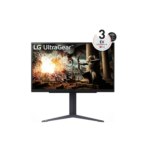 LG Gaming 180Hz IPS monitor 27" 27GS75Q, 2560x1440, 16:9, 300cd/m2, 1ms, 2xHDMI/DisplayPort, áll. mag, pivot, HDR10 - Image 1