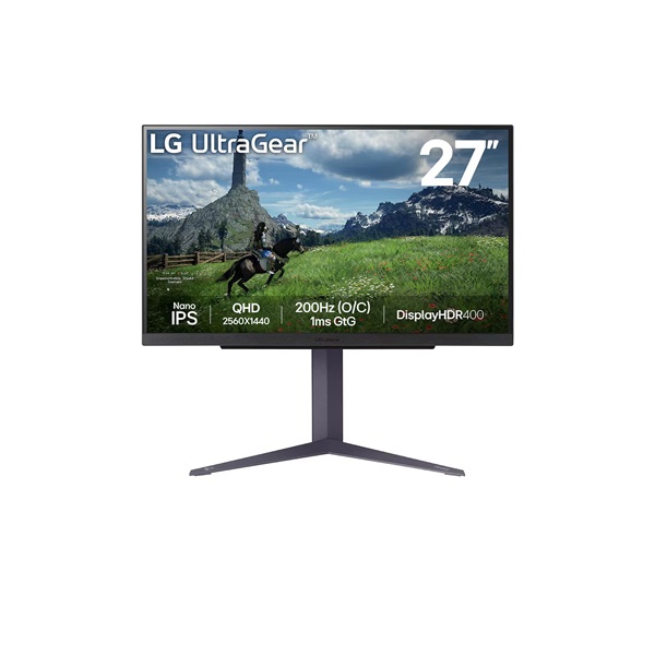 LG_Gaming_200Hz_Nano_IPS_monitor_27_27GS85Q_2560x1440_169_400cdm2_1ms_2xHDMIDisplayPort3xUSB_Pivot-i1508758.jpg LG Gaming 200Hz Nano IPS monitor 27" 27GS85Q, 2560x1440, 16:9, 400cd/m2, 1ms, 2xHDMI/DisplayPort/3xUSB, Pivot - Image 1