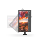 LG IPS monitor 31.5" 32UN880K, 3840x2160, 16:9, 350cd/m2, 5ms, HDMIx2/DisplayPort/USB-C/USBx2, Pivot, hangszóró - Image 5