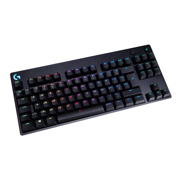 LOGITECH Billentyűzet - G Pro Lightspeed RGB Mechanikus Gaming Vezetékes TKL HUN, Fekete (Gravírozott) - Image 3