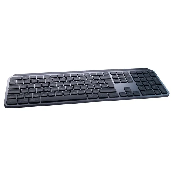 LOGITECH Billentyűzet - MX Keys S Vezeték Nélküli Grafitszürke, HUN (Gravírozott) - Image 2