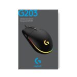 Logitech G203 Lightsync fekete gamer egér - Image 3