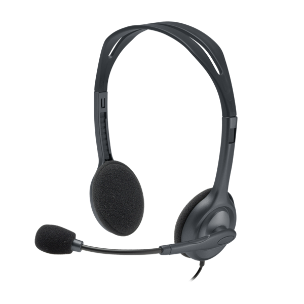 LOGITECH_Headset_20_-_H111_Mikrofonos-i578711.png LOGITECH Fejhallgató 2.0 - H111 Vezetékes Mikrofonos - Image 1