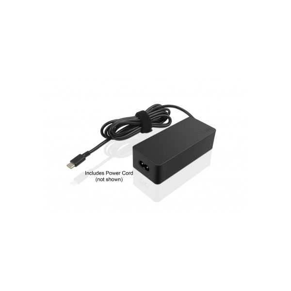 LENOVO AC Adapter - 65W USB-C Standard - ThinkPad E4/5-90/95, L3/4/5-90, T4/5-90/95/s, x390/95. x1-C/Y - Image 1