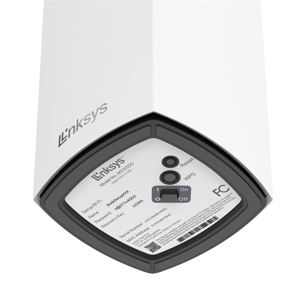 Linksys Velop Mesh Router, Atlas pro 6, Wifi 6, Dual-Band, AX5400, 1xWAN(1000mbps), 3xLAN(1000Mbps), MX5502, 2pk - Image 4