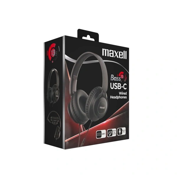 MAXELL_FejhallgatoBASS_13_USB-C_osszehajthato_mikrofon_vezetekes_USB-C-i2033159.webp MAXELL Fejhallgató,BASS 13 USB-C, összehajtható, mikrofon, vezetékes, USB-C - Image 1