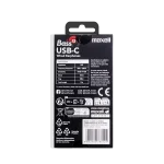 MAXELL Fülhallgató, EB10 BASS13, In-ear, fekete, USB-C - Image 3