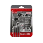 MAXELL Fülhallgató, IN-BAX, fekete, USB-C - Image 3