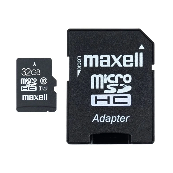 MAXELL_Memoriakartya_MicroSDHC_32GB_X-Series_Adapter_Class10-i2033795.webp MAXELL Memóriakártya MicroSDHC 32GB X-Series + Adapter Class10 - Image 1