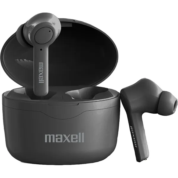 MAXELL TWS vezeték nélküli fülhallgató, SYNC UP, bluetooth 5.0, 3 óra lejétszási + 9óra újratöltéssel, fekete - Image 1